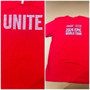 Coca Cola x Marvel Collectors T-Shirt Men’s Size Medium